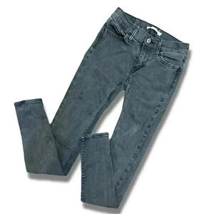 Levi's 710 Super Skinny Jeans Women's Size 26 black Denim